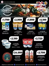 Catálogo Supermayorista Vital semana 36 Página 4: Milkaut manteca €1.999,00, La paulina dulce de leche fliar €2.999,00