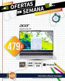 Catálogo Zbitt semana 36 Página 2: Acer aspire lite 15 €479,00