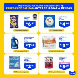 Catálogo Mass Página 4: Proxi+ piqueo mix €6,50, Nube papel higiénico naranja €3,60