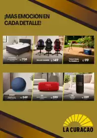 Catálogo La Curacao semana 36 Página 5: Paraiso juego de dormitorio nappy 2plz. €709,00, JBL parlante bt grip 16w €229,00