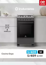Catálogo Oechsle semana 36 Página 5: Indurama cocina goya €409,00