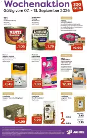 Zoo & Co Prospekt woche 37 Seite 1