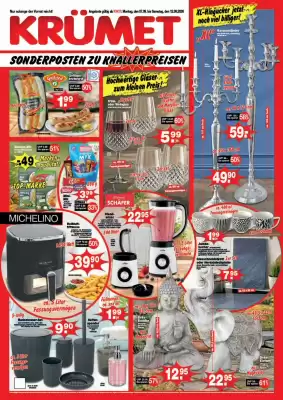 Krümet Sonderposten Prospekt (gültig bis 12-09)