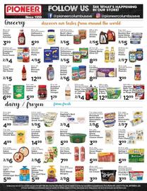 Pioneer Supermarkets weekly ad week 36 Page 2: Filippo Berio olive oil €8,99, Arizona Drinks €5,00