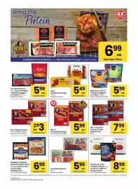 Albertsons weekly ad Page 3: Bar-S Smoked Sausage €5,99, Greenfield Bacon €5,99