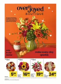 Albertsons weekly ad Page 8: Overjoyed Boutique Premium Mixed Bouquet €16,99
