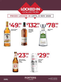 IGA Liquor catalogue Page 4: Glenfiddich 15YO Single Malt Scotch Whisky €132,99, Asahi Super Dry Cans €29,99