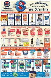 Catálogo Supermercado Taquaral Página 1: Cerveja budweiser €3,69, Azeite renata extra virgem vidro €29,90