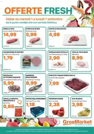 Volantino GrosMarket settimana 36 Pagina 1