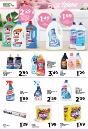 Volantino Extra Supermercati Pagina 14: Lanza detersivo lavatrice brezza mediterranea €2,39, Ajax bagno spray €1,99