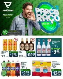 Encarte Rede Parceria Página 3: Whisky old parr €109,99, Aguardente ypióca bra cg prata €9,99
