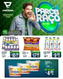 Encarte Rede Parceria Página 4: Batata easychef cong €17,99, Iogurte garrafão betânia sabores €9,99