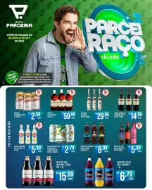 Encarte Rede Parceria Página 6: Energético indaia night power sabores 2l €8,99, Vodka smirnoff ice original ln €5,99