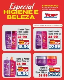 Encarte Rede Top Página 2: Shampoo elseve €18,99, Condicionador elseve €20,99