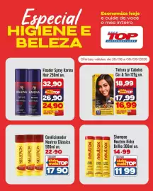 Encarte Rede Top Página 3: Fixador spray karina hair €24,90, Condicionador Neutrox Clássico €17,90