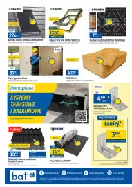 Bat gazetka Strona 4: Blachodachówka modułowa Ruukki Finnera €38,80, Papa Optimax PRO PV €14,30
