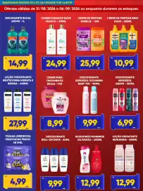 Tabloide Tatico semana 36 Página 6: Creme de penteaar niely gold €10,99, Hidratante monange ou paixão €12,99