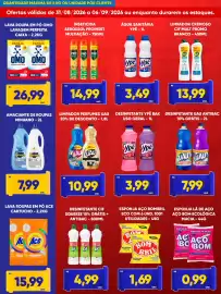 Tabloide Tatico semana 36 Página 8: Desinfetante ypê bak uso geral €3,99, Limpador perfumes uau €10,99