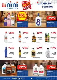 Catálogo Nini Mayorista semana 36 Página 21: Kovac petaca vodka €1.799,00, MariPOSA petaca €2.099,00