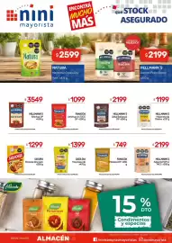 Catálogo Nini Mayorista semana 36 Página 24: Fanacoa ketchup sin tacc €1.099,00, Hellmann's salsa golf dp €2.199,00