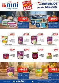Catálogo Nini Mayorista semana 36 Página 27: Cumaná peras al natural €3.299,00, Cumaná palmitos enteros €6.999,00