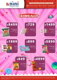 Catálogo Nini Mayorista semana 36 Página 37: Mantecon oblea rellena €729,00, Flynn paff confitados €899,00