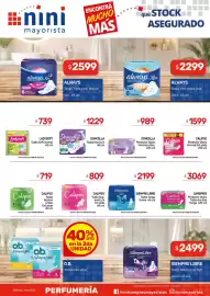 Catálogo Nini Mayorista semana 36 Página 7: Doncella protector diario normal s/deo. €989,00