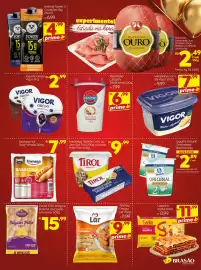 Catálogo Brasão Supermercados Página 4: Requeijão catupiry tradicional €6,99, Lasanha bolonhesa €11,99