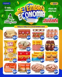 Encarte Juzan Página 3: Frango a passarinho cancao €9,99, Lasanha pif paf €9,99