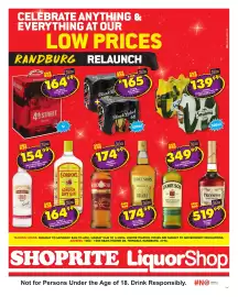 Shoprite catalogue Page 1: 4th Street Sweet Red €164,99, Carling Black Label €165,00