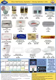 Seven Mile Market circular week 36 Page 4: Simcha Collection Clear Rectangle Serving Tray €1,99