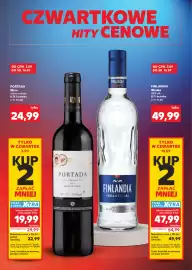 Kaufland gazetka Strona 2: Wódka Finlandia €49,99