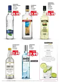 Kaufland gazetka Strona 3: Wódka smakowa Żubrówka €35,99, Spirytus Starodawny €57,99