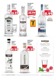 Kaufland gazetka Strona 5: Wódka Khortytsa €34,99, Wódka Soplica €38,99