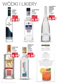 Kaufland gazetka Strona 6: Wódka Łza pszenicy €36,99, Wódka Hlibny Dar €39,99