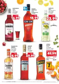 Kaufland gazetka Strona 7: Aperitif Aperol €49,99, Wódka Żołądkowa Gorzka €24,99