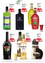 Kaufland gazetka Strona 9: Likier Morosha €21,99, Likier Sheridan's €49,99