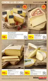 Catalogue Intermarché Hyper semaine 36 page 17: BETHMALE JEAN FAUP €16,90, ERMITAGE Raclette au lait cru €15,99