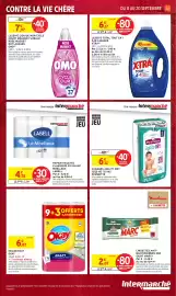 Catalogue Intermarché Hyper semaine 36 page 33: XTRA Lessive Total €6,17, OMO Lessive liquide Mon Cycle €7,97
