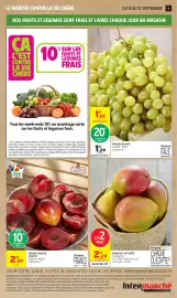 Catalogue Intermarché Hyper semaine 36 page 9: MANGUE AFFINÉE €2,29, LOVITA Prune Rouge €2,99