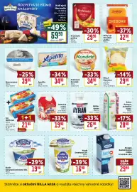 Billa leták týden 36 Strana 22: Apetito smetanové €34,90, Muller ayran €26,90