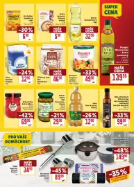 Billa leták týden 36 Strana 25: Hels ocet kvasny lihovy €12,90, Broskve loupané půlené €49,90