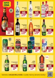 Billa leták týden 36 Strana 28: Staropramen 10, Nealko €15,90, Tuzemák €129,90