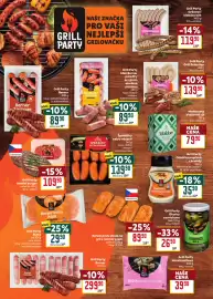Billa leták týden 36 Strana 4: Grill Party Mini Berner párečky se sýrem obalené slaninou €89,90, Berner Grill Party €299,90
