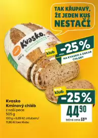 Billa leták týden 36 Strana 7: Kvasko kmínový chléb €44,90
