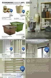 Catalogue JYSK page 11: BASIC BOX Boîte de rangement €6,00, BREKKE Panier €17,50