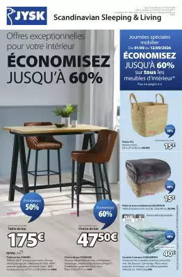 Catalogue JYSK (valable jusqu'au 24-10)