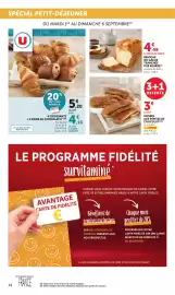 Catalogue Maximarché page 14: SUISSES AUX PÉPITES DE CHOCOLAT €3,00, Brioche ou Gâche €4,49