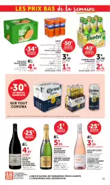 Catalogue Maximarché page 21: Tourtel Twist €2,31, Wolfberger Crémant d'Alsace €5,95