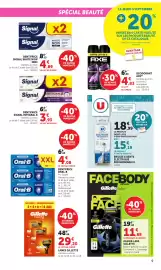 Catalogue Maximarché page 9: Oral-B Dentifrice €4,08, Signal Dentifrice Integral 8 €3,93